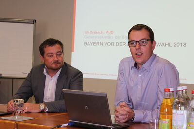 Rainer Hummel und Uli Grötsch