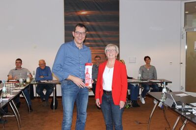 Rita Röhrl mit Rainer Hummel
